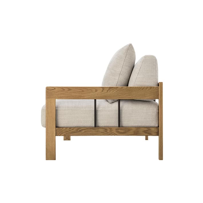 【ペット対応生地】　LEND(レンド)　カバーリングソファ 3シーター - Image 3