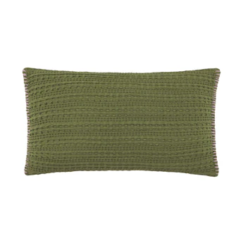 WAFFI(ワフィ)　クッションカバー 30x50cm 中材込み ネイビー - Image 2