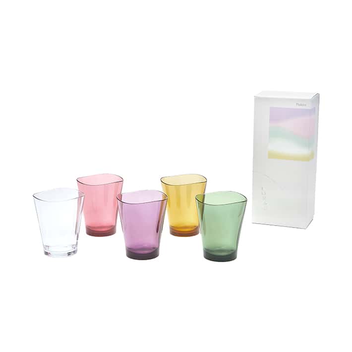 ゆらぎタンブラーカラーズ 240ml 5セット - Image 2
