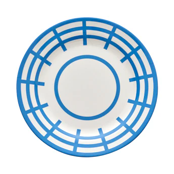 MARINA Dinner Plate Blue Basket