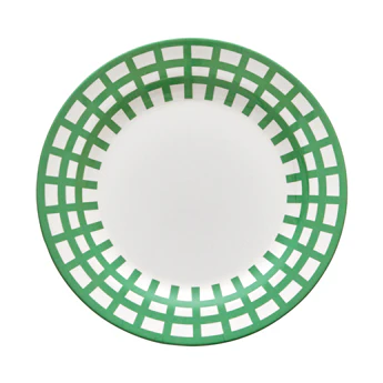 MARINA Dinner Plate Green Basket