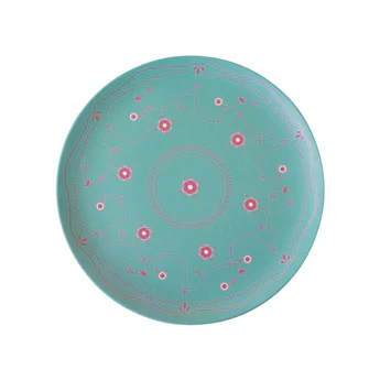 MITSUKO Side Plate Blue Blossom