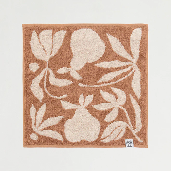 AMBIENT TOWEL HANDKERCHIEF TOWEL / Botanical / SIENNA×CREAM