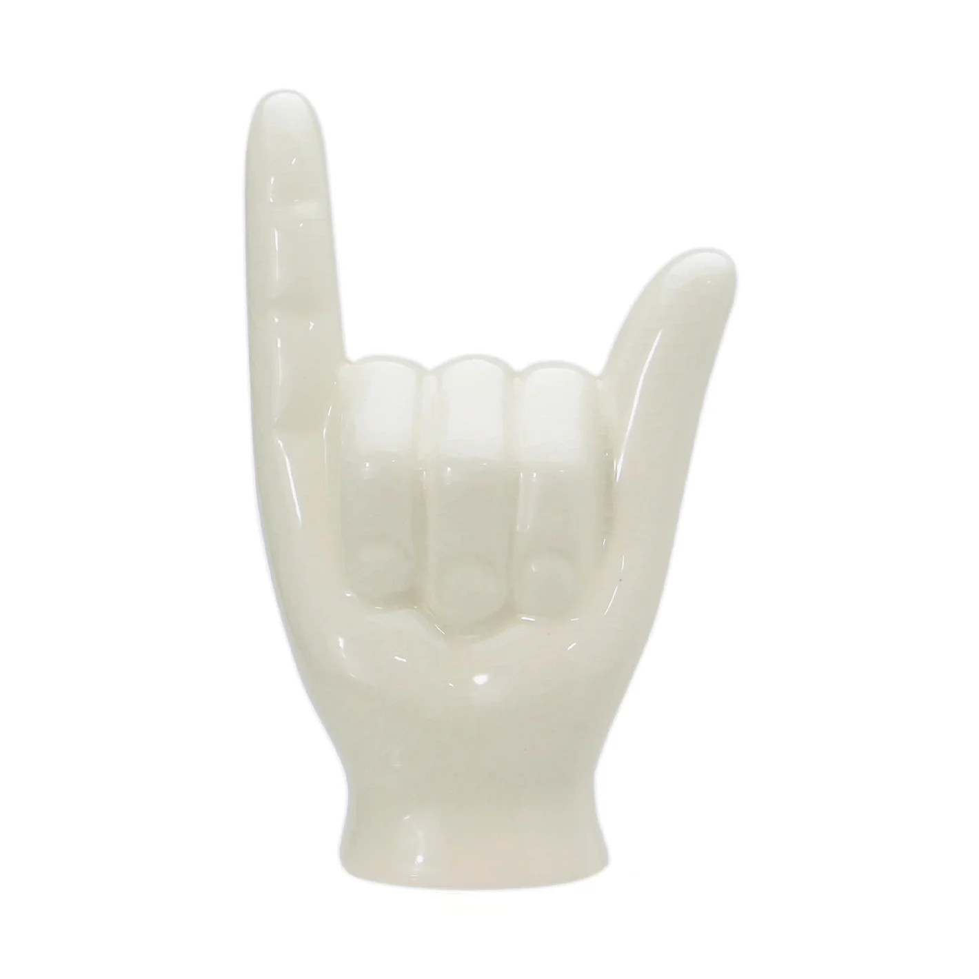 Porcelain Hand Object Hang Loose