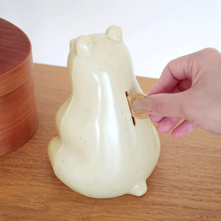 シロクマ 貯金箱 - Image 3
