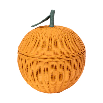 Fruity(フルーティー)　ラタンバスケット ORANGE