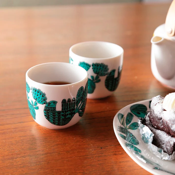 Cirkus TEA CUP clown GREEN - Image 6
